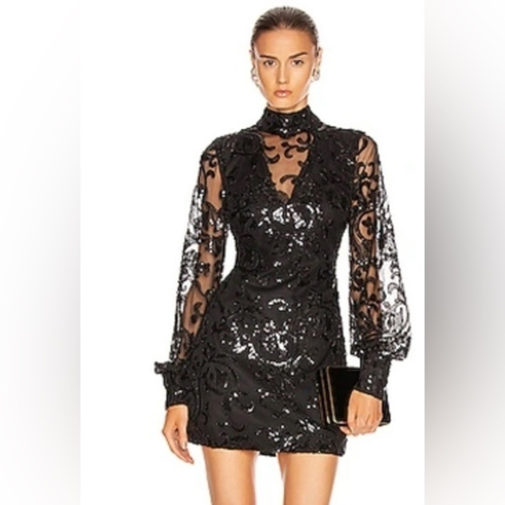 Alexis / The Franciska Dress in Black. Size M. Holiday 2019 Collection.